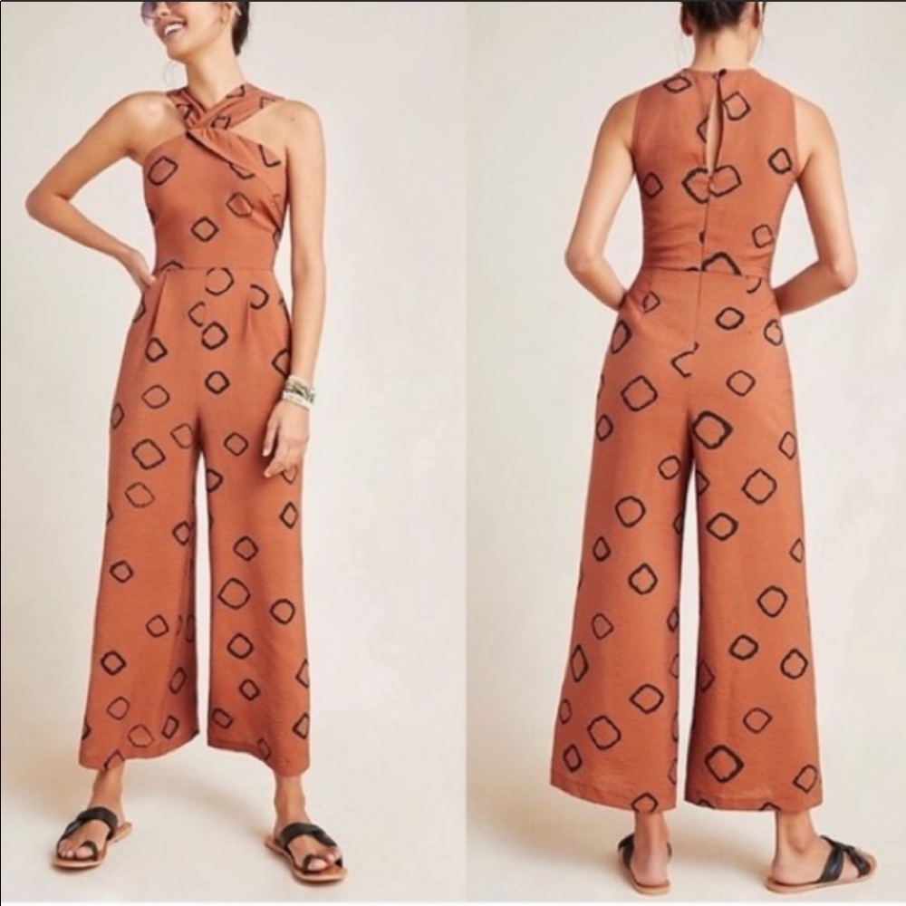 Anthropologie  Faith Cedar Jumpsuit